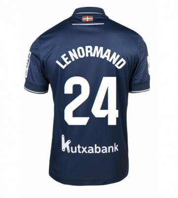 Real Sociedad Robin Le Normand #24 Bortatröja 2023-24 Kortärmad